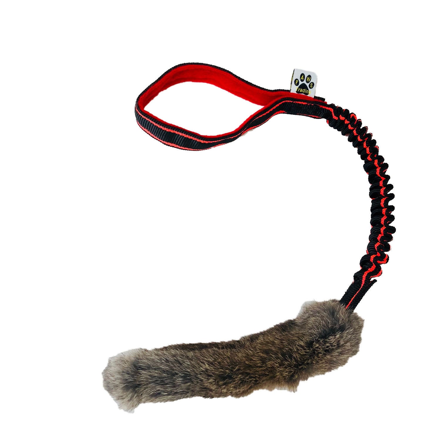 Paws Made Bunny Bungee Rabbit Fur Dog Tug High Reward Agility Etsy