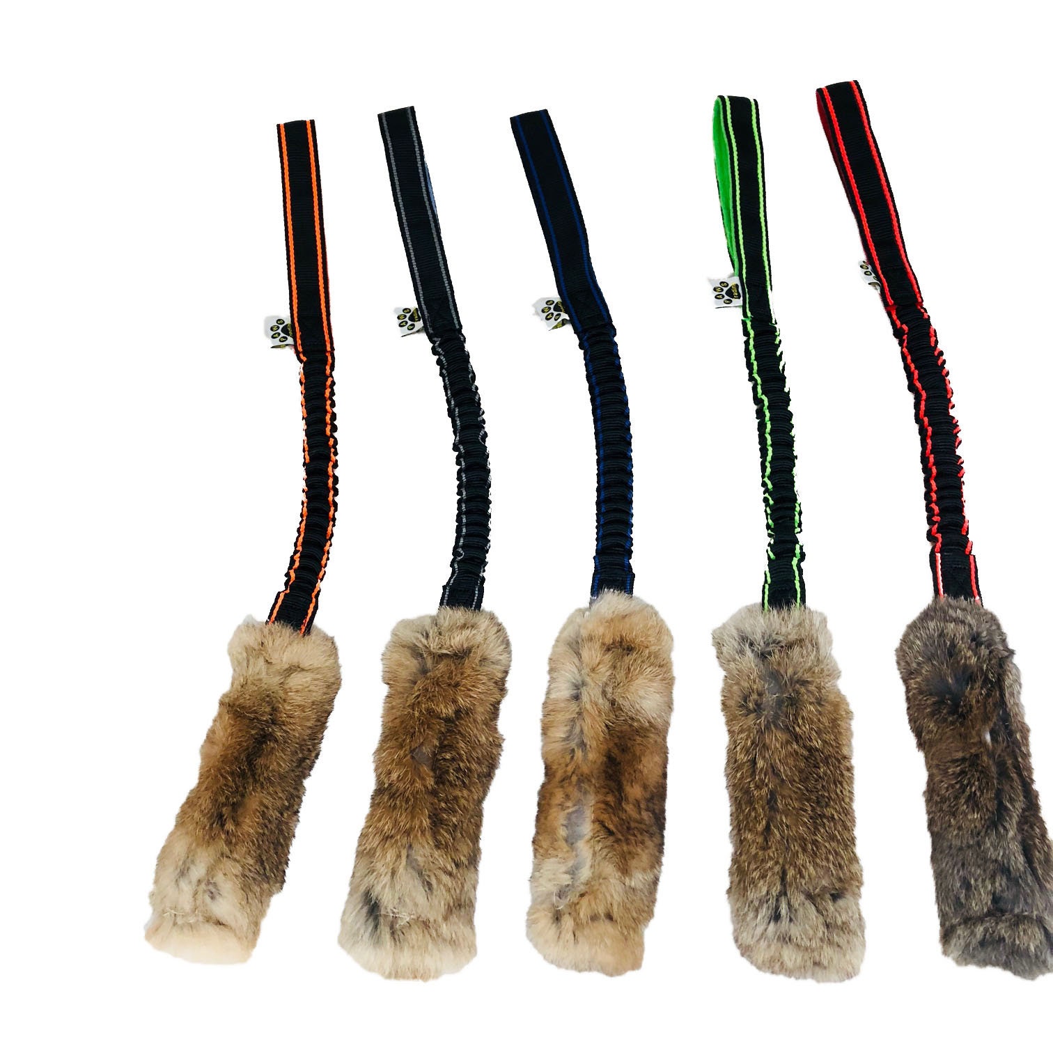 Paws Made Bunny Bungee Rabbit Fur Dog Tug High Reward Agility Etsy