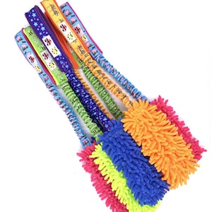 Patas feitas Bungee Snoodle Dog Agility Flyball Tug Tugger Reward Bright