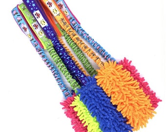 Paws Made Bungee Snoodle Dog Agility Flyball Tug Tugger Reward Bright