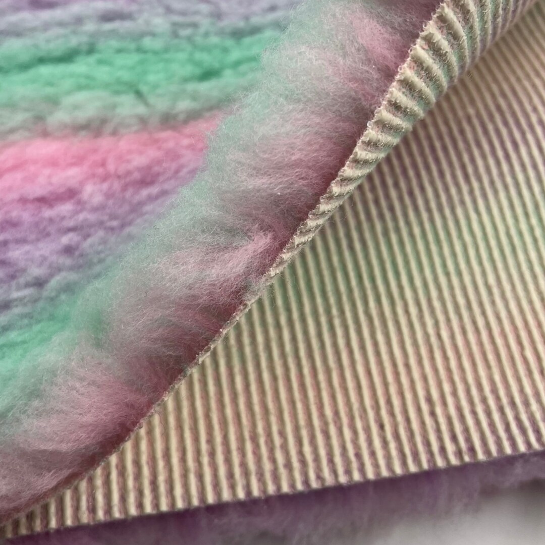 Pawstrading Dog Vet Mat Bed 3 Way MINT Raindbow Bedding Cage Blanket ...