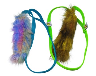 Paws Made™ xl Flat Faux Chaser Dog Tug Toy Extra Long Fox / Unicorn