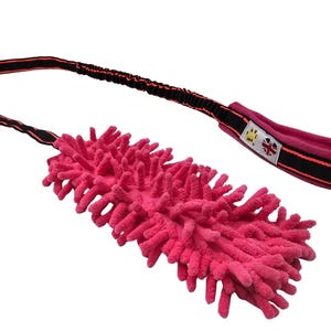 Paws Made XL (extra lång) Bungee Snoodle Dog Agility Flyball Tugger Reward Bright