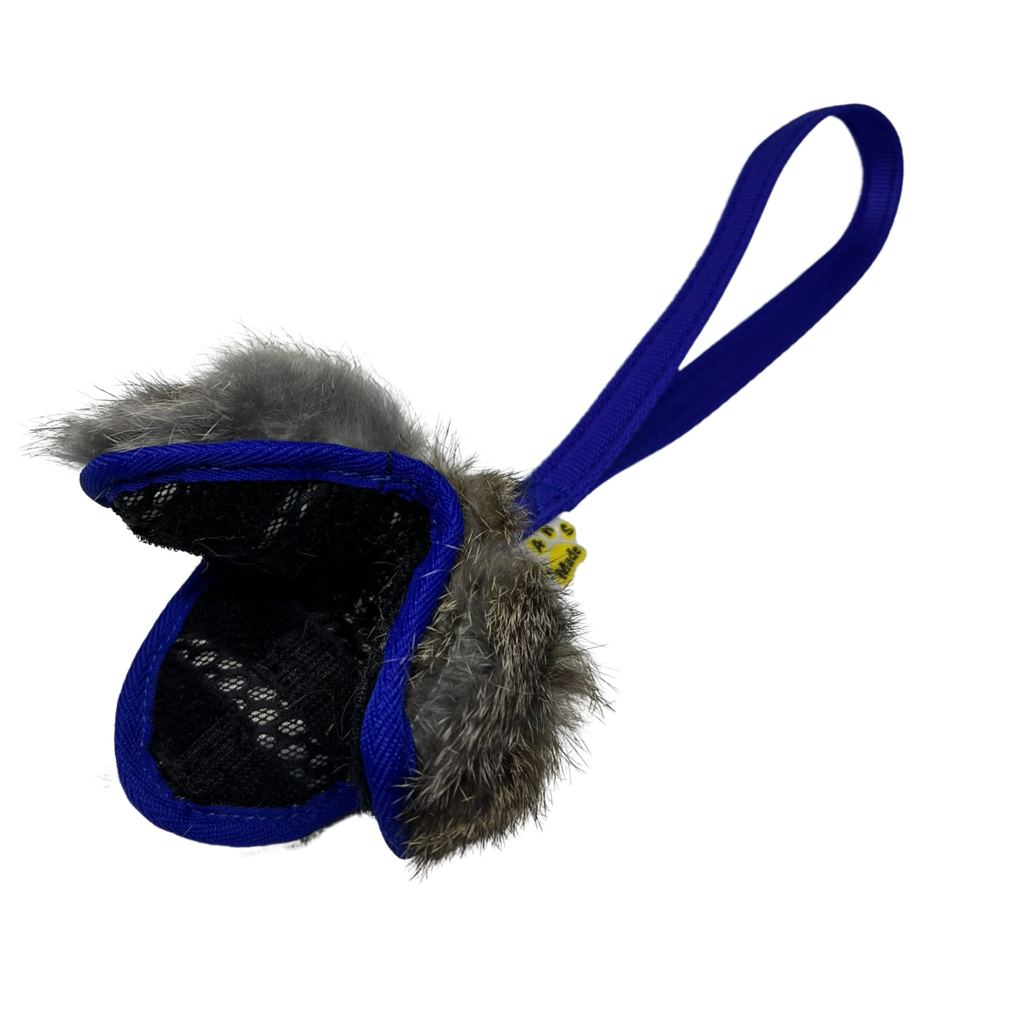 Rabbit Fur Treat Ball Paws Pocket Dog Toy With Web Handle - Etsy