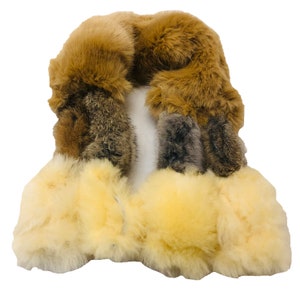 Pawsmade Creature Made of Sheep Faux Fur and Rabbit “WOW”