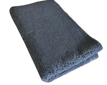 Pawstrading Dog Vet Mat Bed CHARCOAL GREEN BACKED Bedding Cage Blanket Whicks Moisture