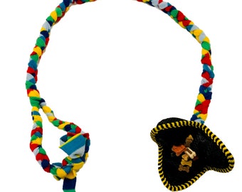 Juguete para tirar con bolsillo para golosinas y asa de Paws PocketDog de patas extralargas