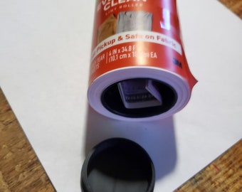 scotch brite lint roller-Hidden Diversion Safe secret stash can -fully functional!!