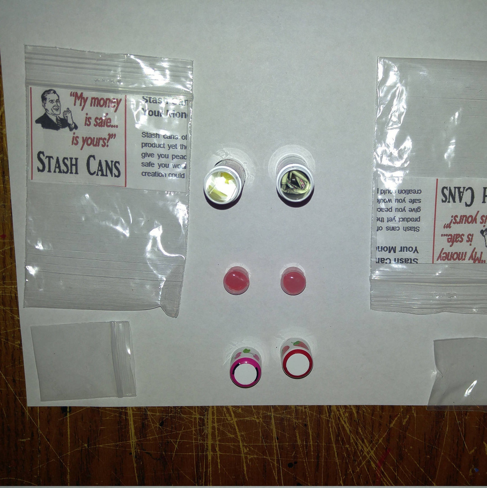 Chap Stick Diversion Stash can safe,trick/secret compartment,large storage