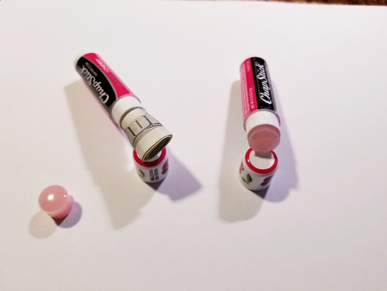 Secret Chapstick Stash Can hiding spot hidden diversion safe 