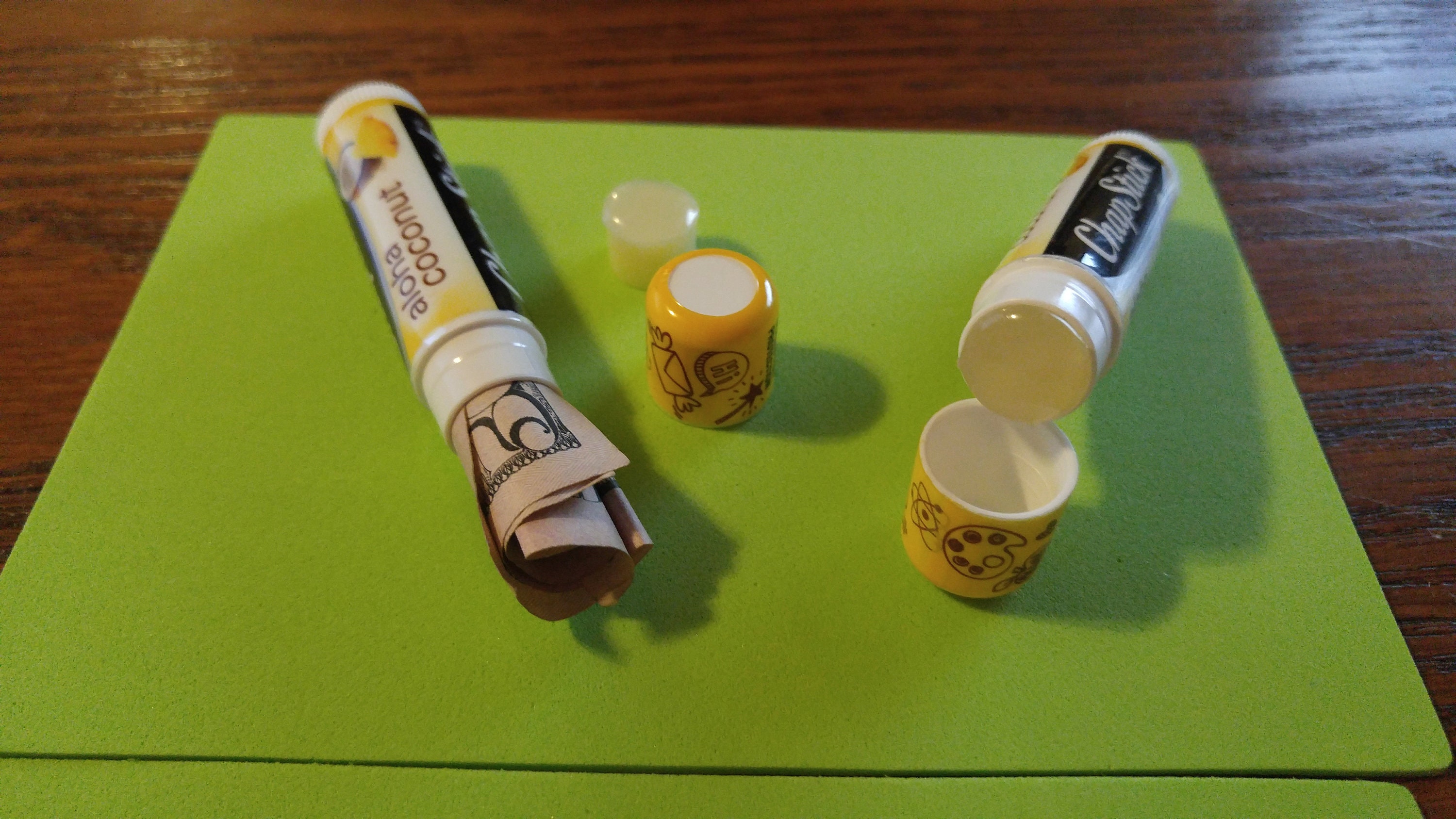 Secret Chapstick Stash Can hiding spot hidden diversion safe