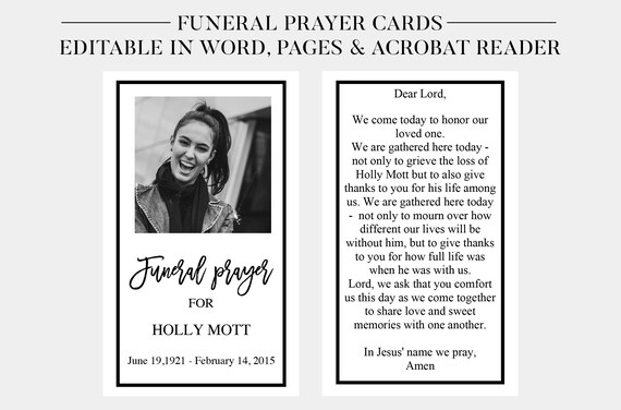 funeral prayer cards printable funeral cards memorial cards funeral religious cards memorial prayer card template word pages pdf prayer card template for word