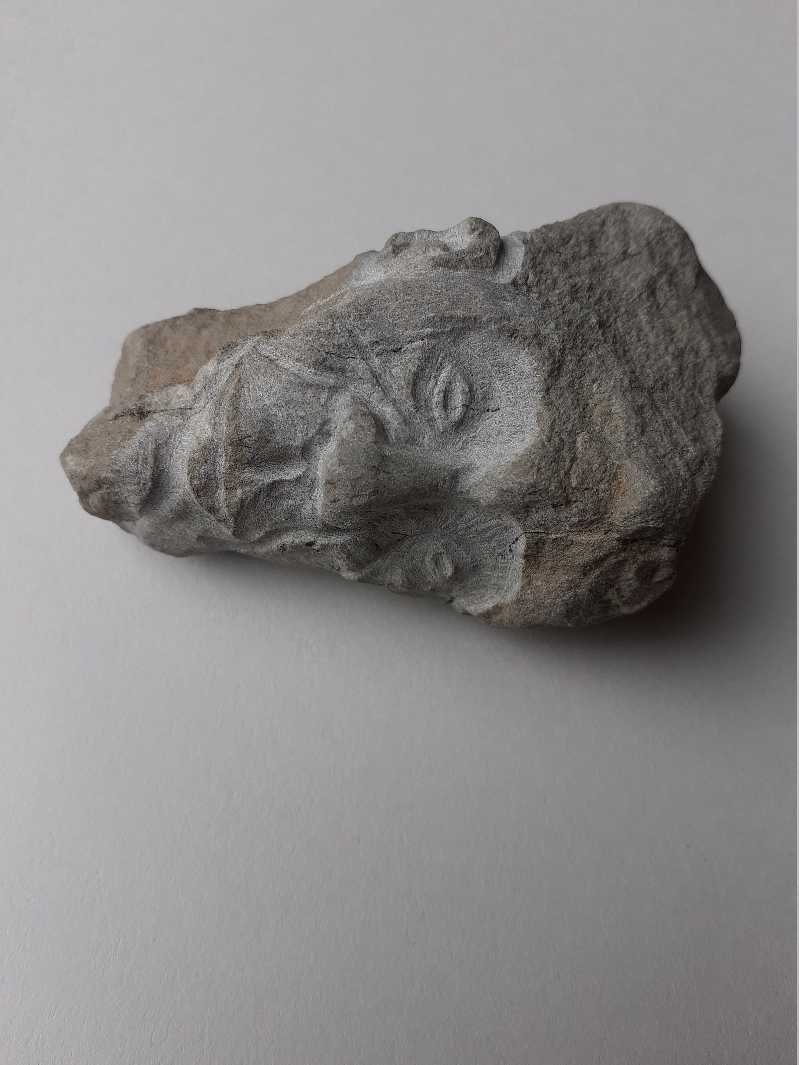 Small stone carving stone head 'Ancestor' no. 4 Etsy
