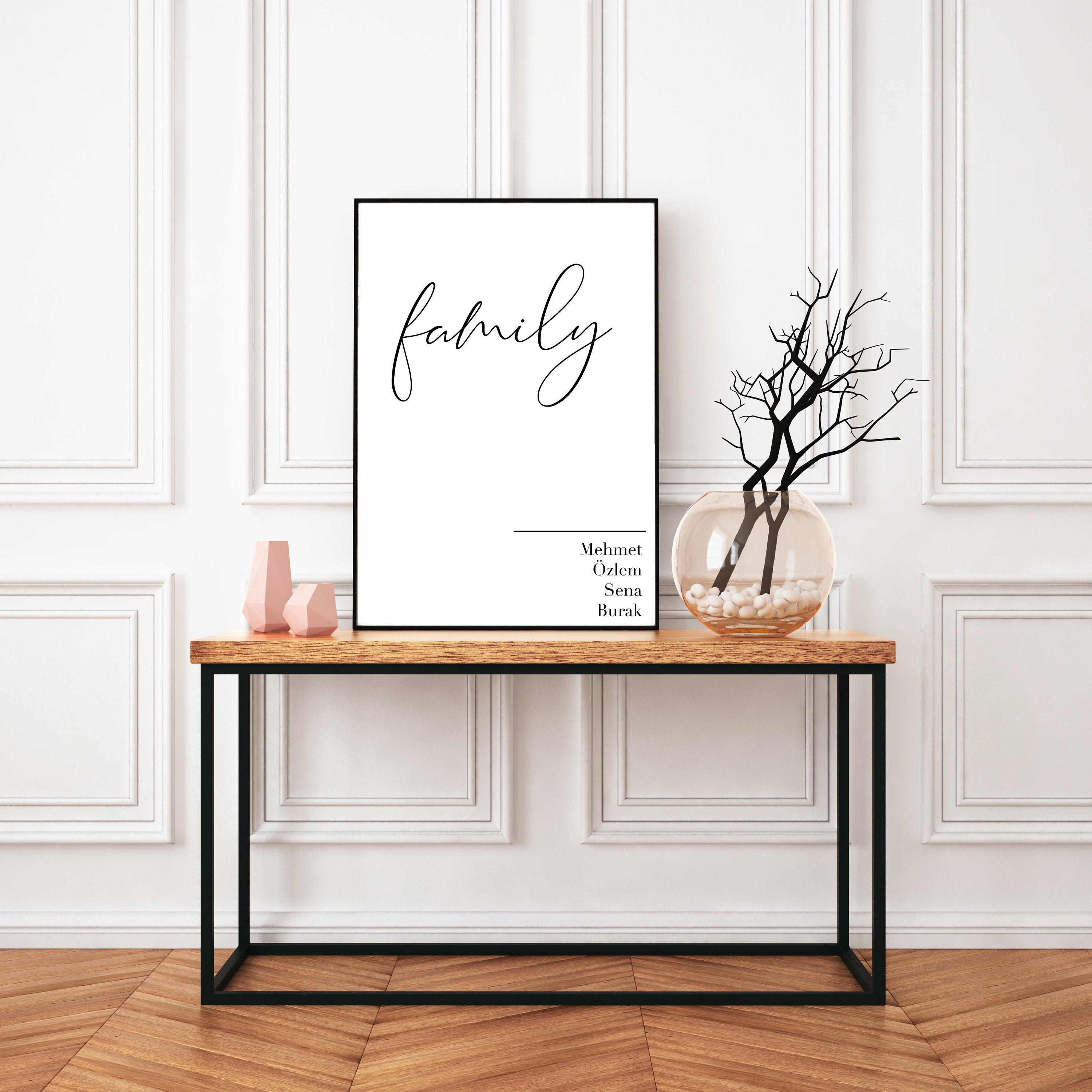 Family Poster Etsy