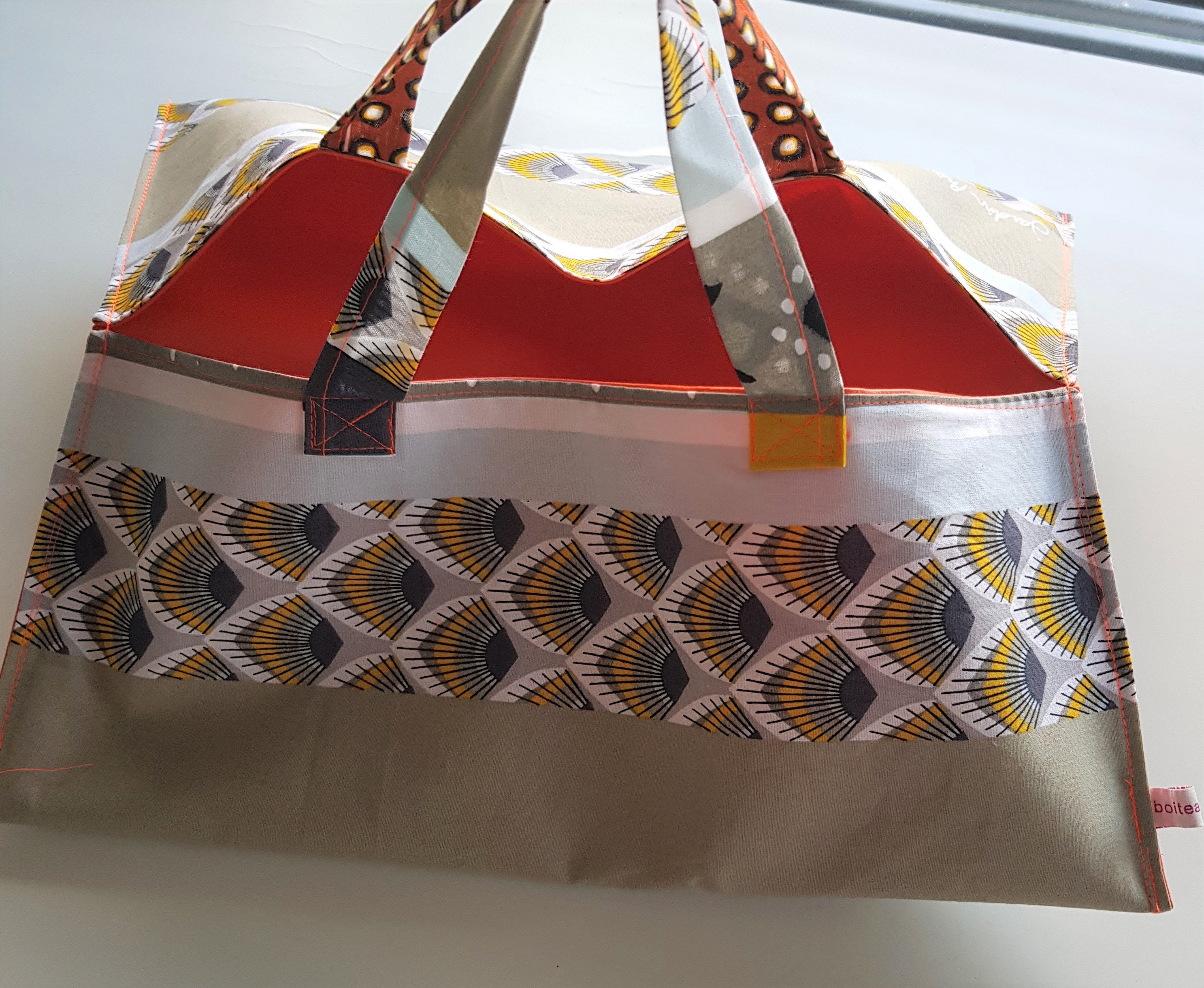 Sac A Tarte Gâteau Interieur Tissu Enduit