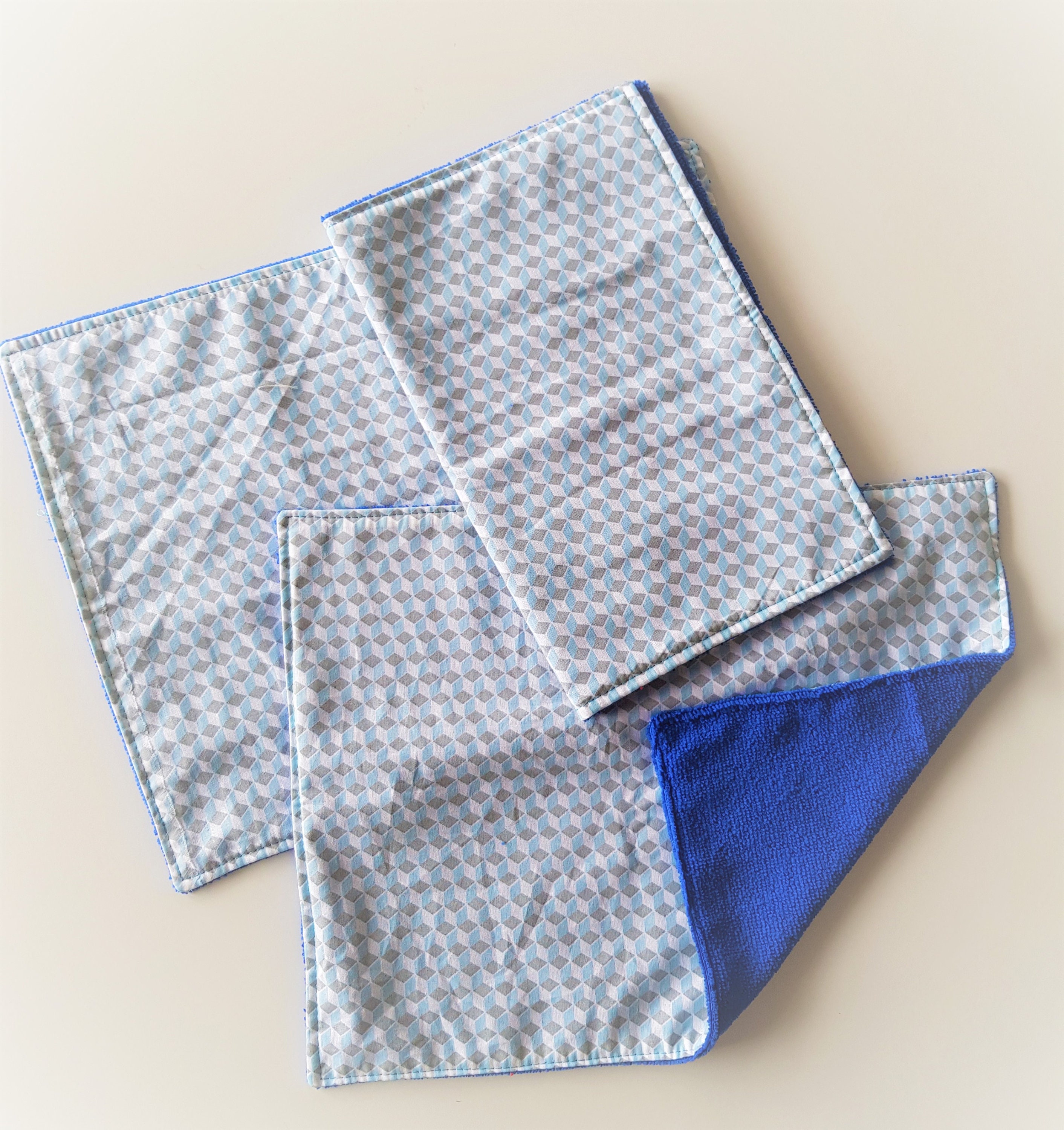 Grande Lingette Essuie-Tout de Ménage Coton et Microfibre