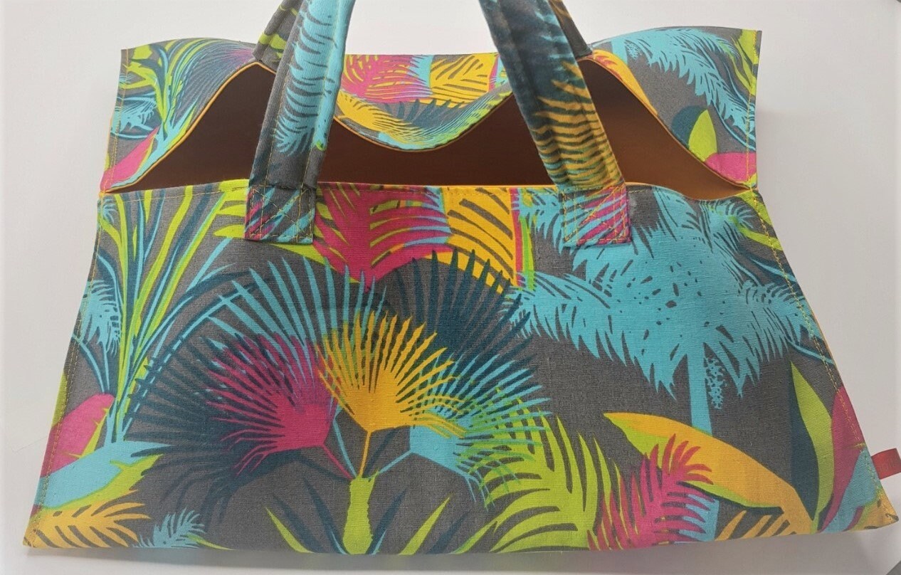 Sac A Tarte Gâteau Interieur Tissu Enduit