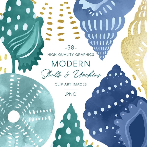 Abstract Shells - Etsy