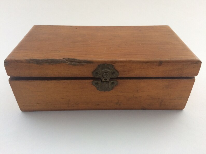 Vintage Wooden Soap Box Useful Toilet Charles S Image 0