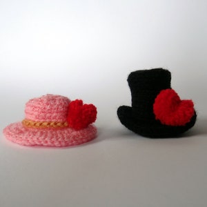 Valentine's day tiny guinea pig hat, hat for hamster, lizard hat, labubu clothes, miniature valentine's hat, hat for rat, hat for hedgehog