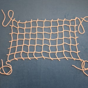 Climbing net for rat cage, fall breaker for rodent cage, rat hammock, cotton net for rat cage, macrame net for small pet