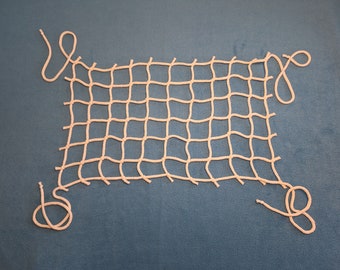 Climbing net for rat cage, fall breaker for rodent cage, rat hammock, cotton net for rat cage, macrame net for small pet