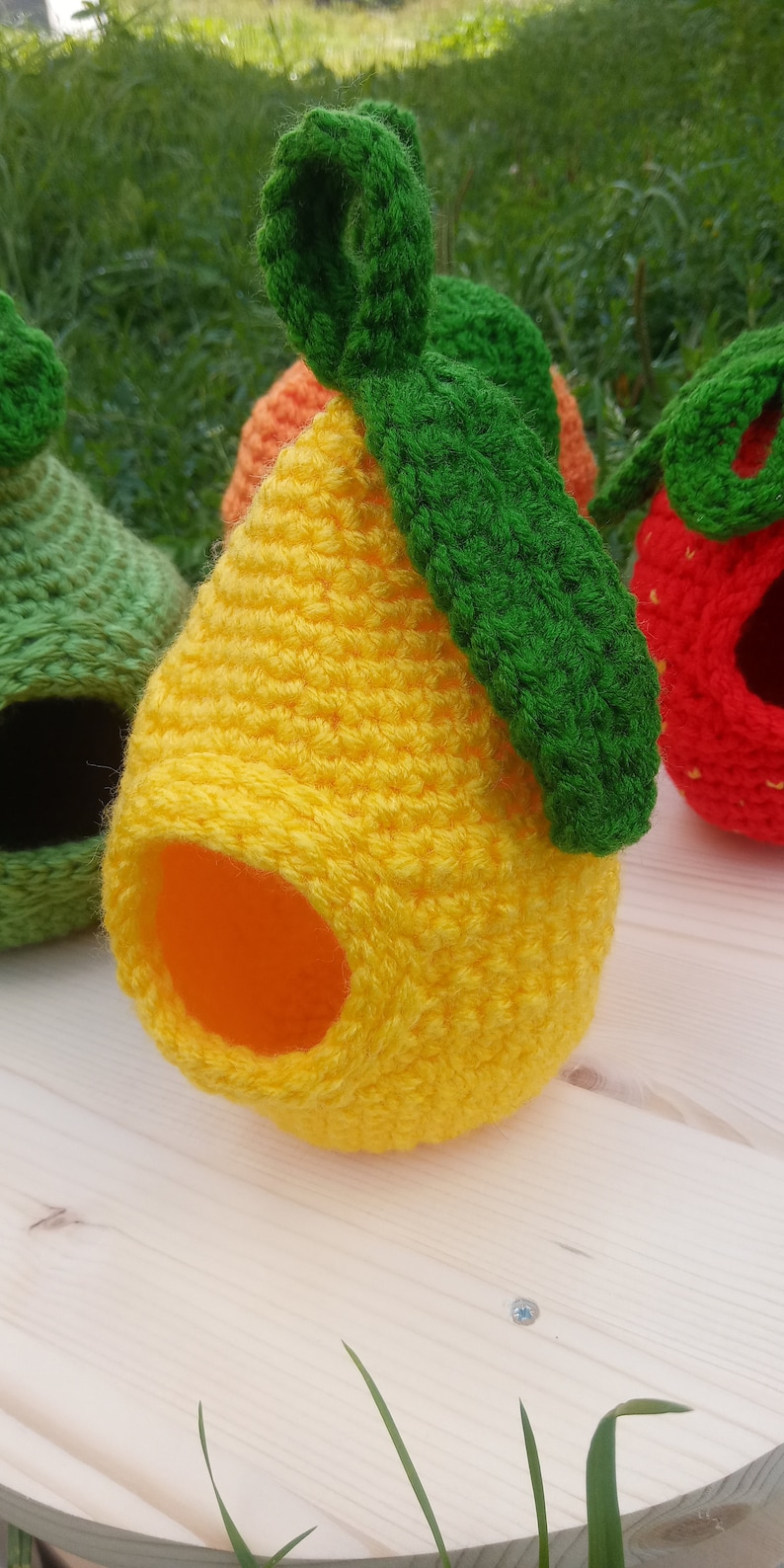 Small pet house sugar glider hanging house tiny hamster Etsy