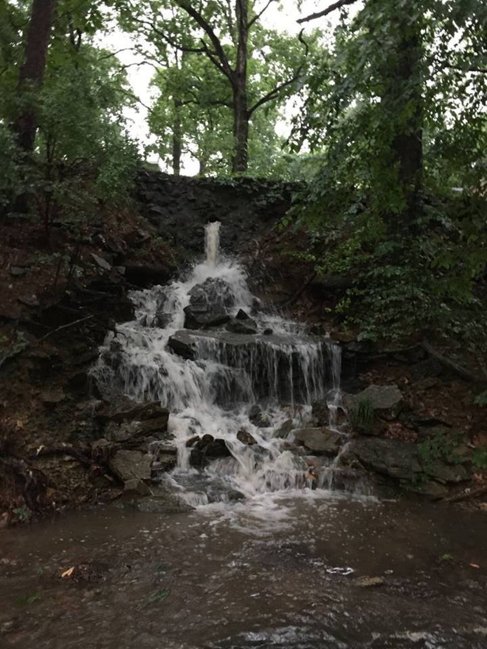 Allsop Park Waterfall in Hillcrest in Little Rock, Arkansas Etsy