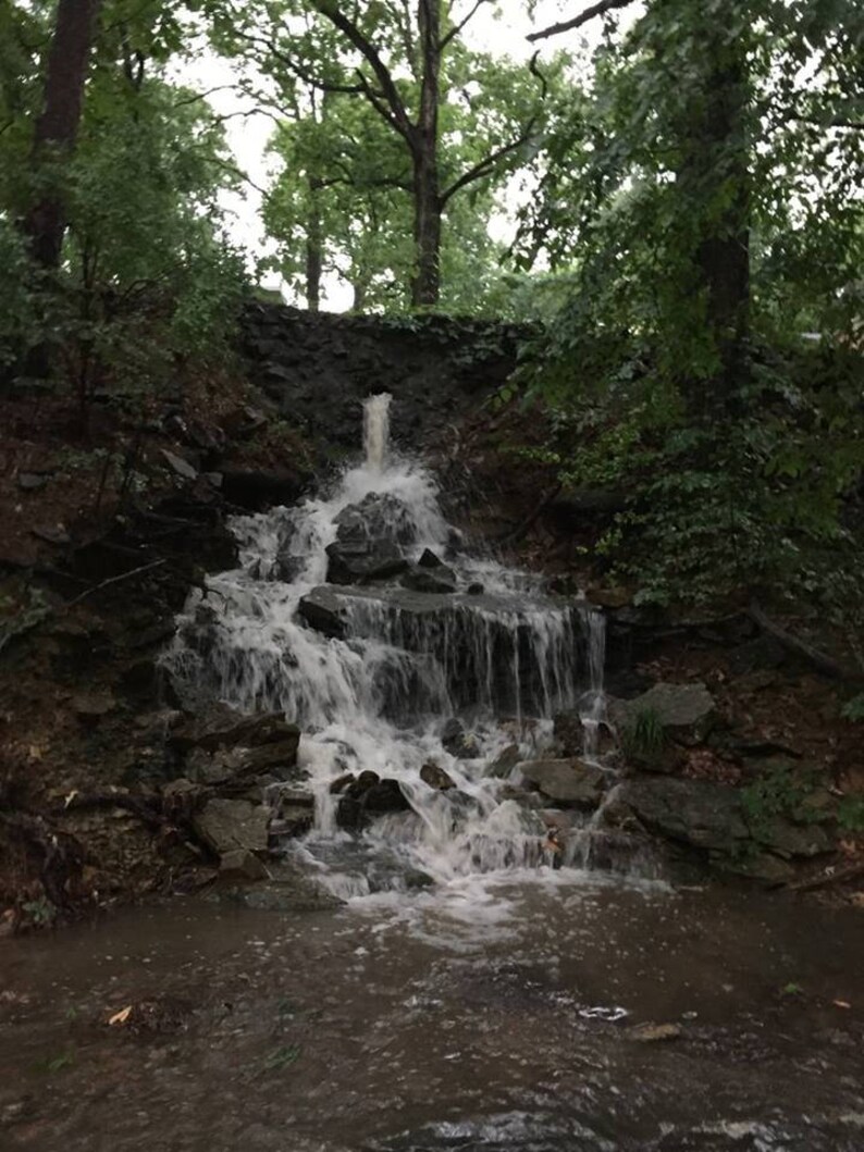 Allsop Park Waterfall in Hillcrest in Little Rock, Arkansas Etsy