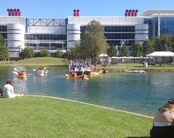 Discovery Green Park in Downtown Houston