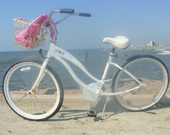Beach Cruiser Bike on Galveston Island