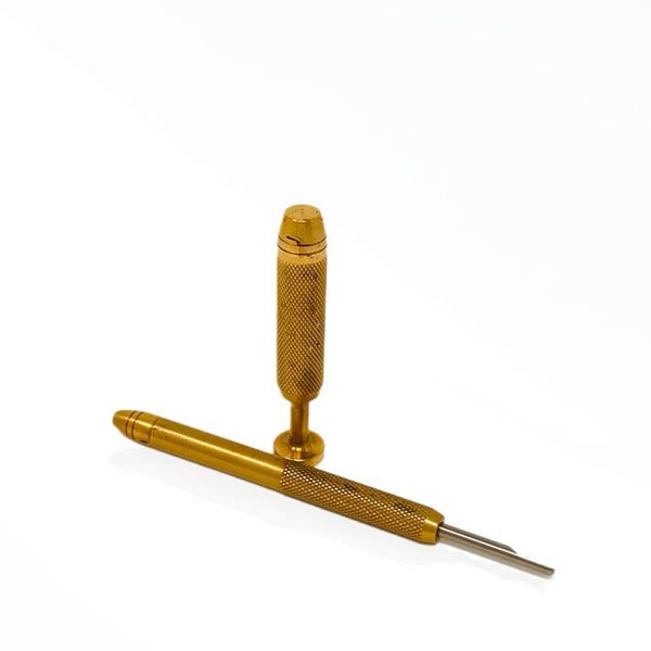 Brass Tamper and Scraper Combo Pack