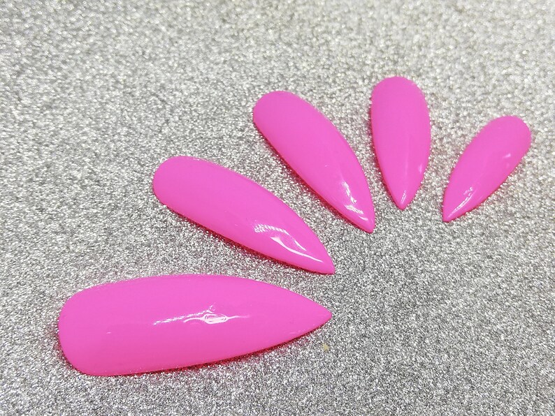 LASER BEAMS Press on Nails False Nails Reusable Nail Etsy