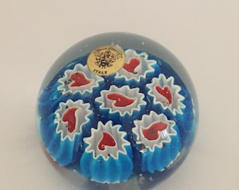 Mini Murano Glass Paperweight House de Goebel