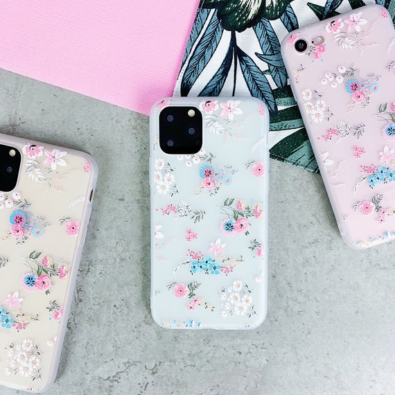 Floral Daisy Bloom Soft Silicone Iphone Case Iphone 11 Case | Etsy Canada