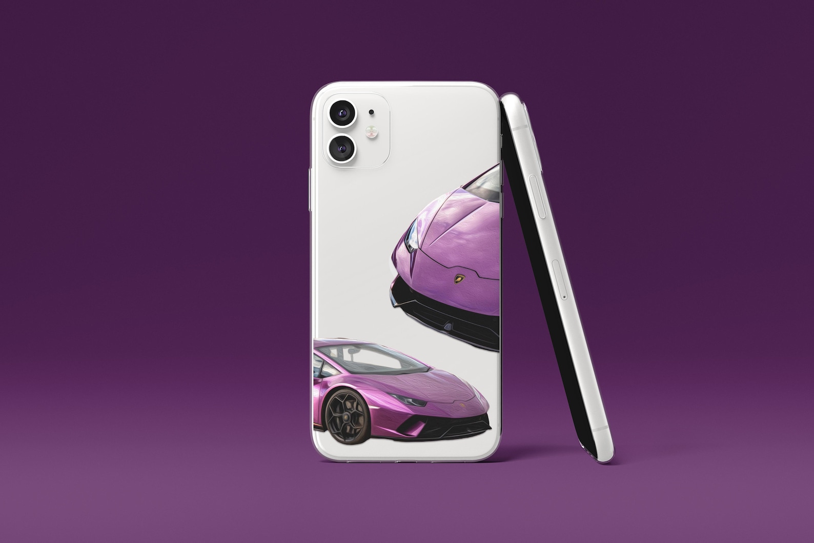 Custom Illustrated Art Personalised Car Phone Case Etsy