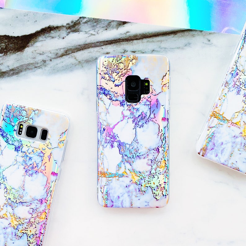 coque samsung s6 holographique