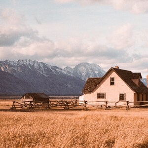 Grand Teton National Park Mormon Row 2 - Fine Art Photography Print by Brock Sanders
