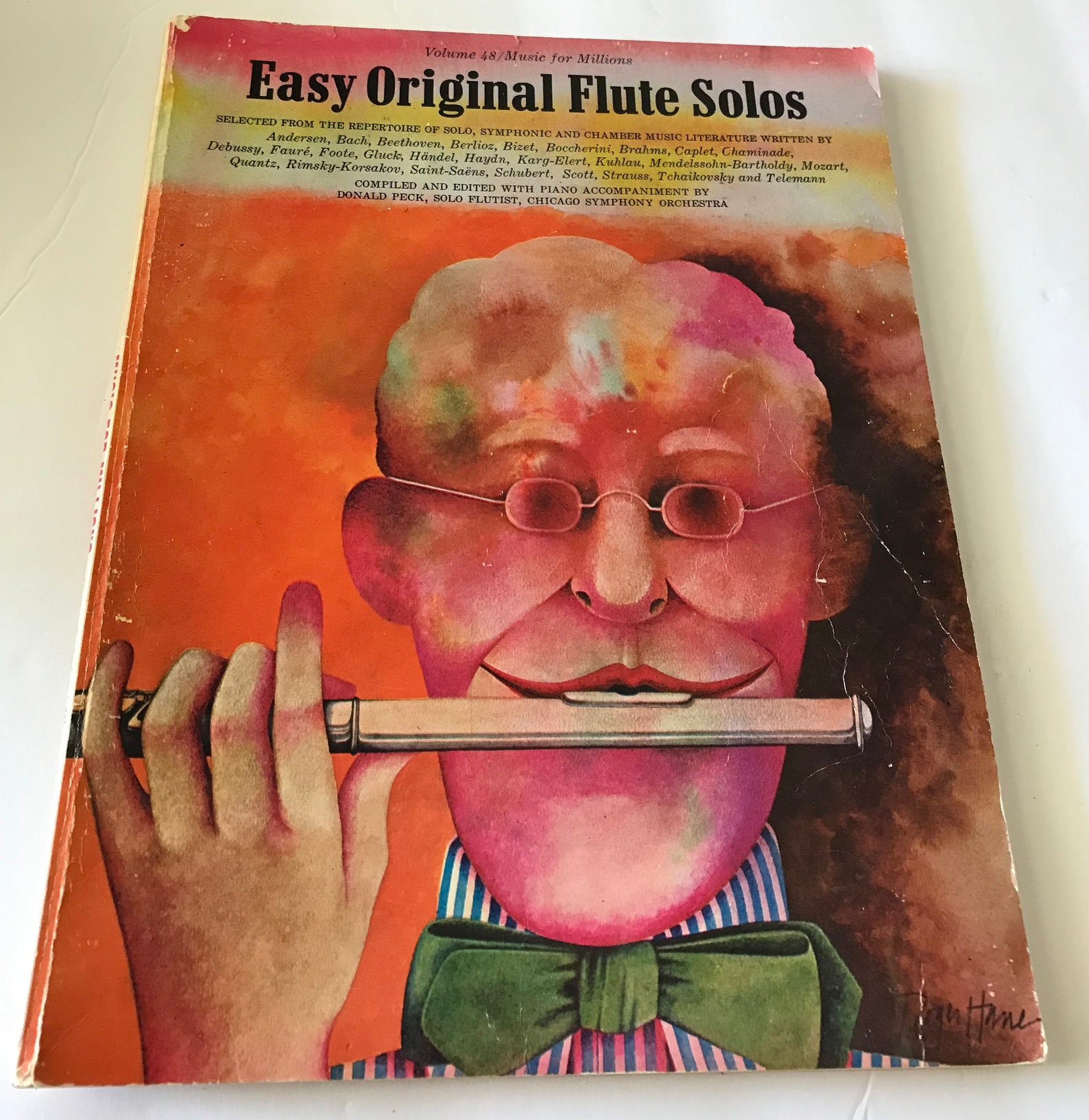 1967 Easy Original Flute Solos Songbook and an Extra Bonus Etsy