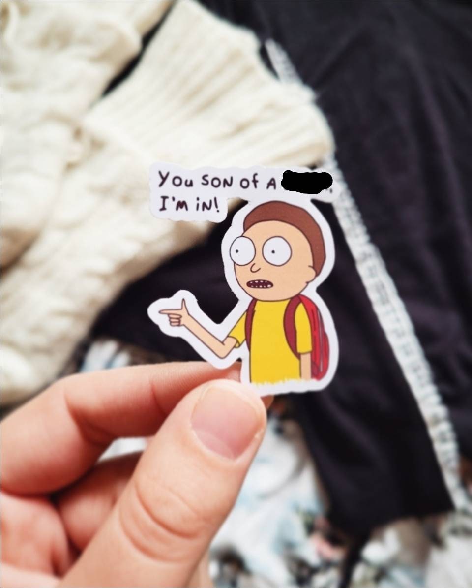 Rick and Morty Sticker