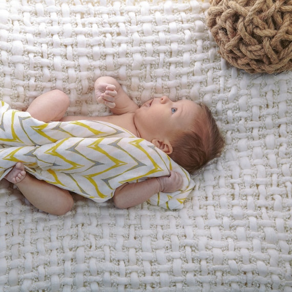 47 x 47 inches Receiving Blanket Baby Swaddle Blanket Unisex Swaddle