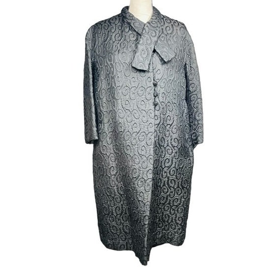 Embroided vintage dress coat