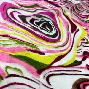 Alice in Wonderland Burnout velvet