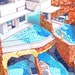 Glass Gainer (santorini Swimming Pools) A3 Giclee - Etsy
