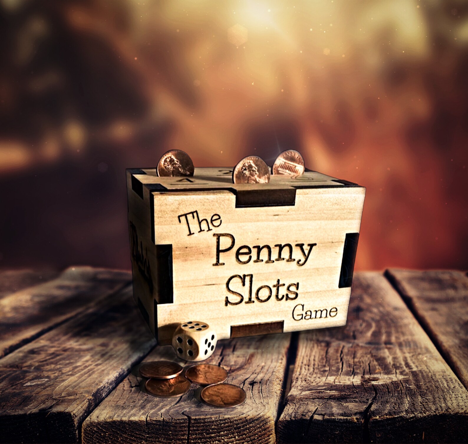 Penny Game, Penny Box Game, Get Rid of Your Coins to Win, Family Fun