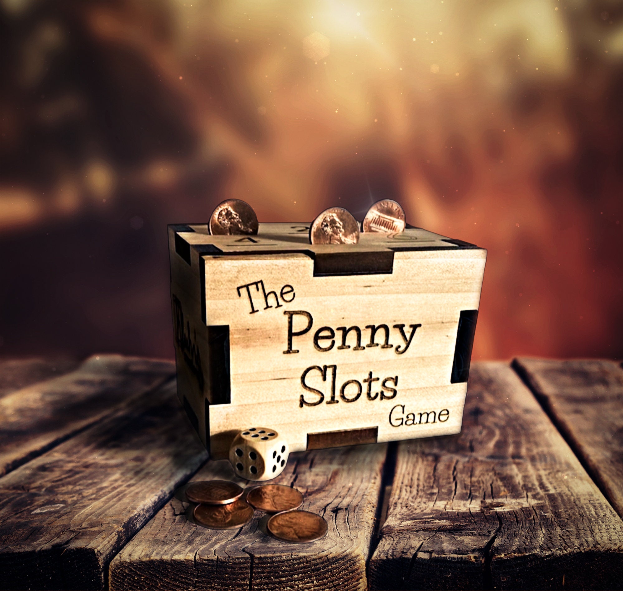 Penny Game, Penny Box Game, Get Rid of Your Coins to Win, Family Fun
