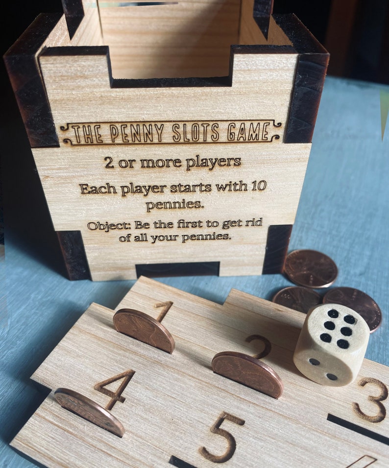 Penny Game, Penny Box Game, Get Rid of Your Coins to Win, Family Fun