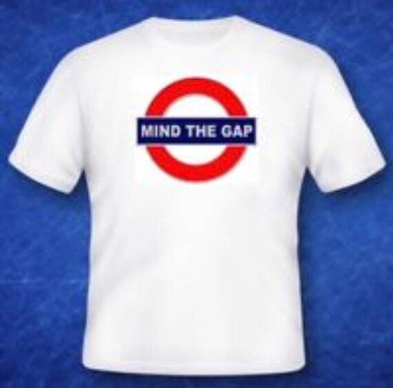 mind the gap tee shirt