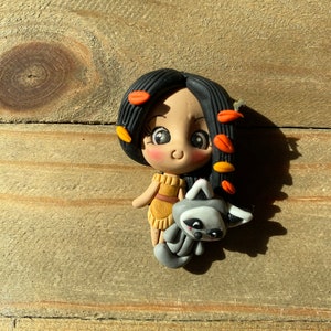 Pocahontas and Miko Pin