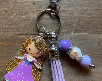 Rapunzel Keychain
